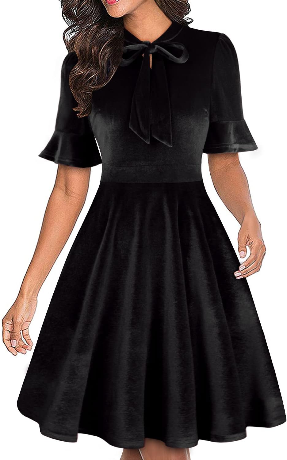 Women Summer Floral Ruffle Sleeve Dresses for Any Occasion