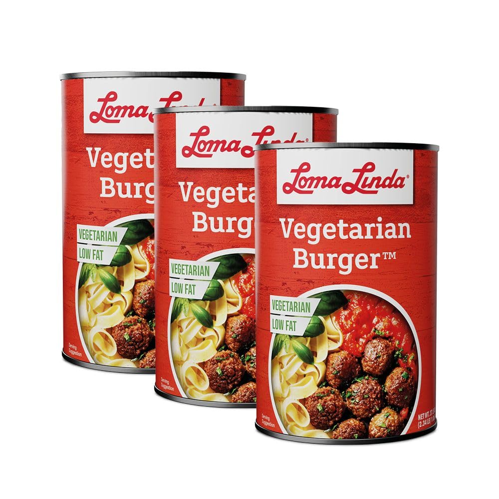 Loma Linda Vegetarian Burger - Plant-Based Protein Meal Option