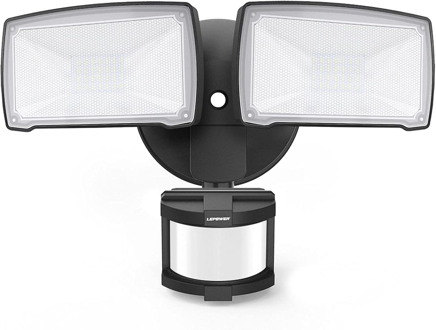 LEPOWER LED Security Lights with Motion Sensor for Outdoor Use
