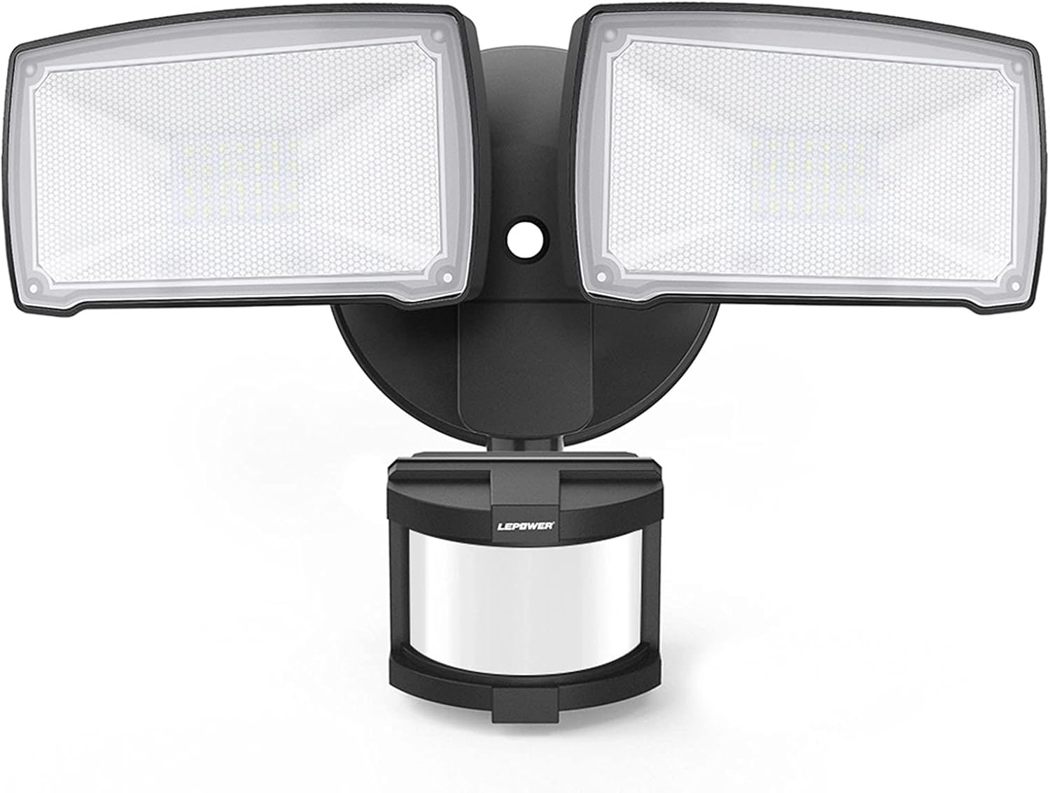 LEPOWER LED Security Lights with Motion Sensor for Outdoor Use