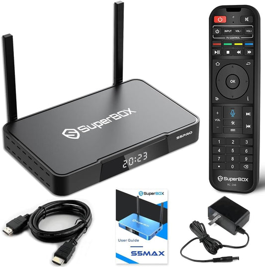 Experience 6K Ultra HD with S5 Pro TV Box