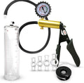 LeLuv Ultima Penis Pump Kit - Brass Handle Bundle with 4 Rings