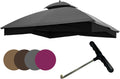EasyLee 10x12 Replacement Canopy Top Cover for Allen Roth Gazebo