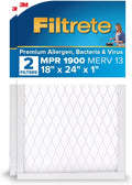 Filtrete 18x24x1 AC Furnace Air Filter MERV 13 - Premium Allergen