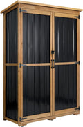 Outdoor Storage Cabinet Waterproof for Garden Shed Organization