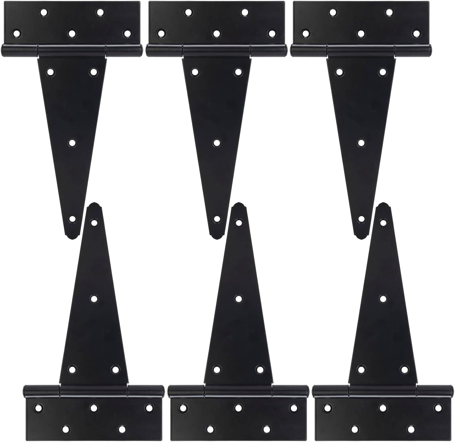 10 Inch T-Strap Gate Hinges for Heavy Duty Wooden Fences