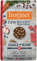Real Beef & Barley Raw Boost Dog Food 20 lb - High Protein