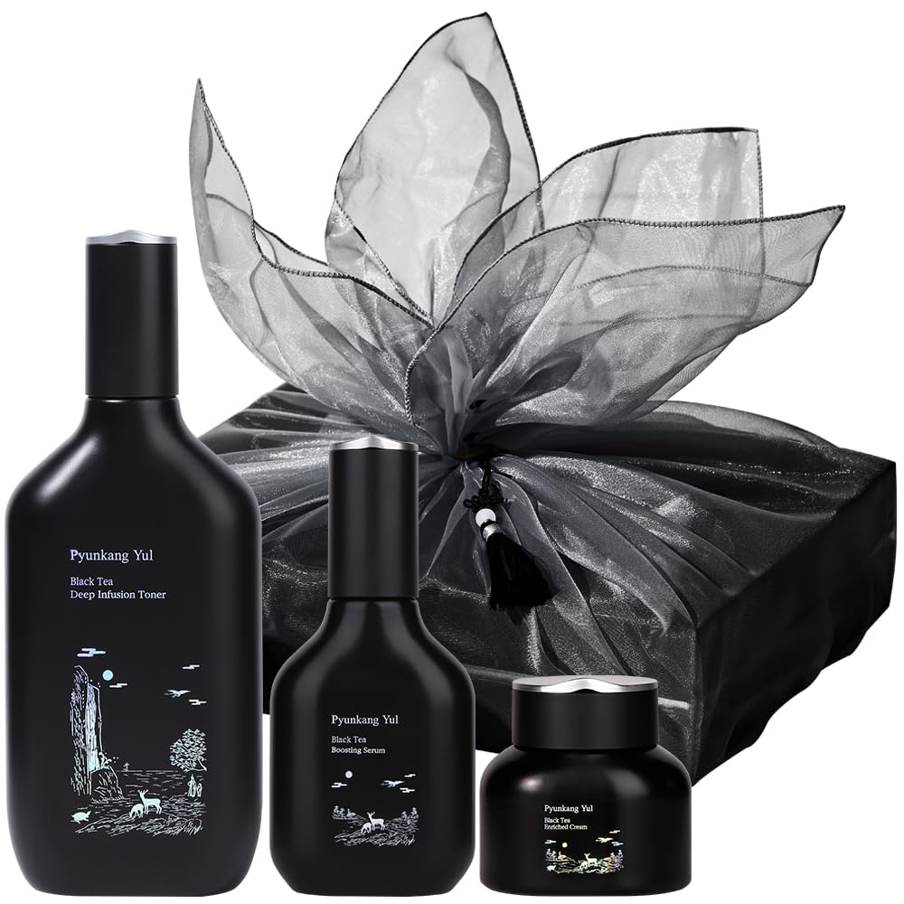 Pyunkang Yul PKY Black Tea Line Gift Box Set for Radiant Skin