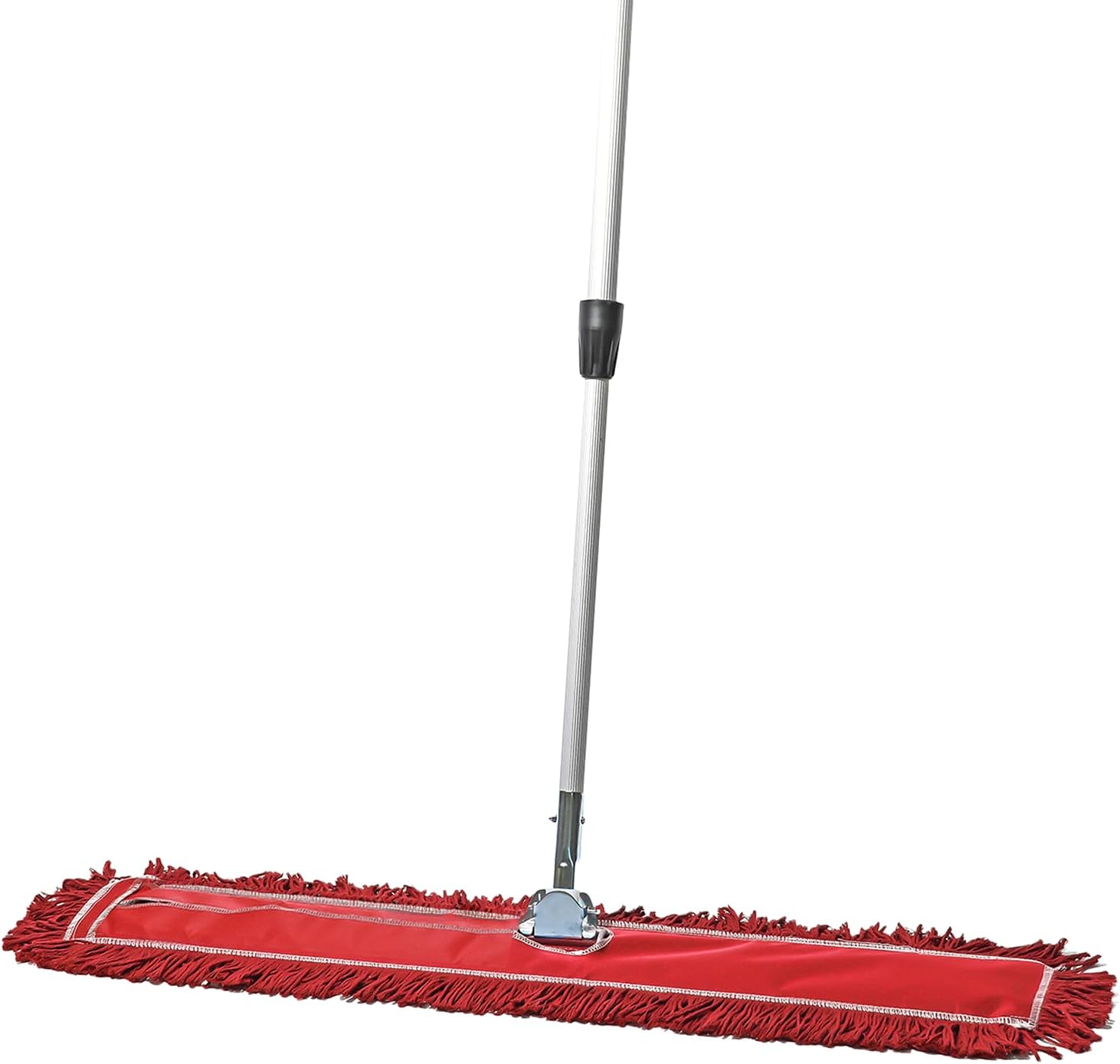 36 Inch Red Commercial Dust Mop for Efficient Floor Cleaning
