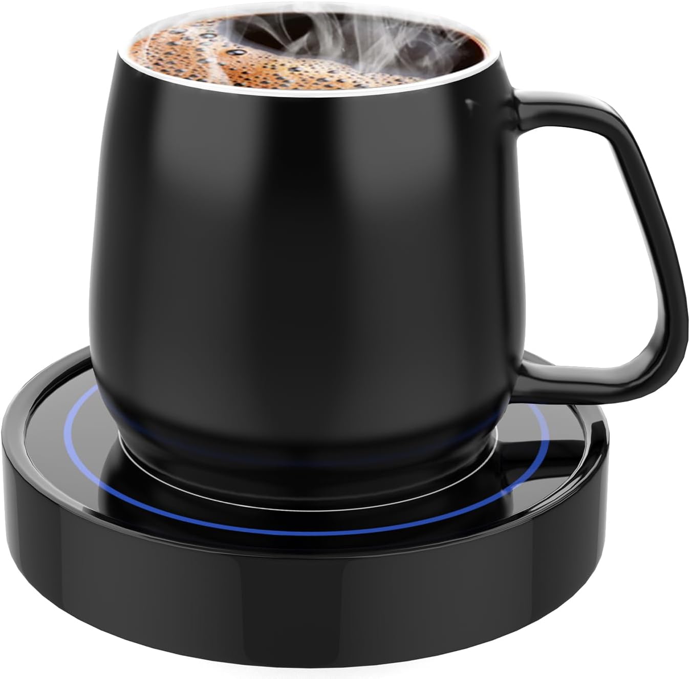 Coffee Warmer with Mug Set for Desk Office Home Use
