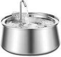 ZEKIRY Cat Water Fountain: Ultra Quiet Stainless Steel Dispenser