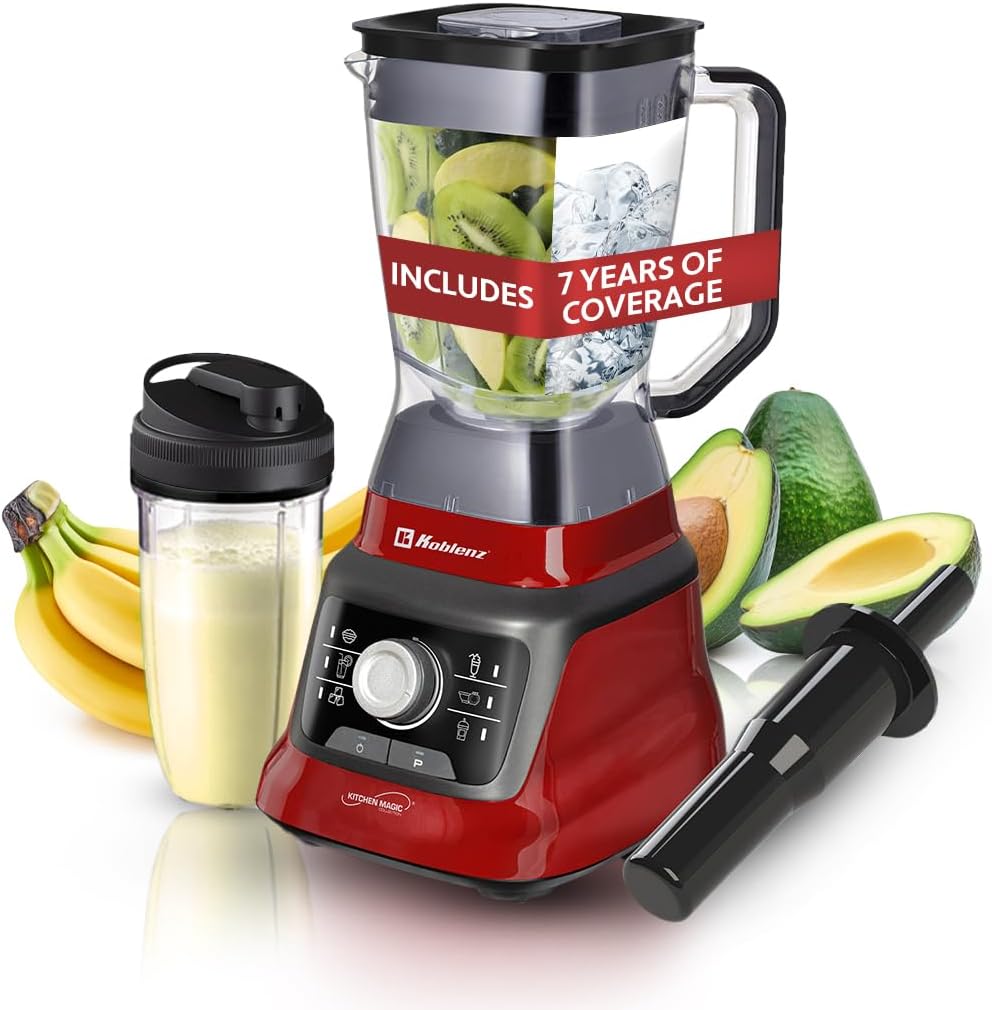 Koblenz Bob Blender: 1400W Power, Silent Operation