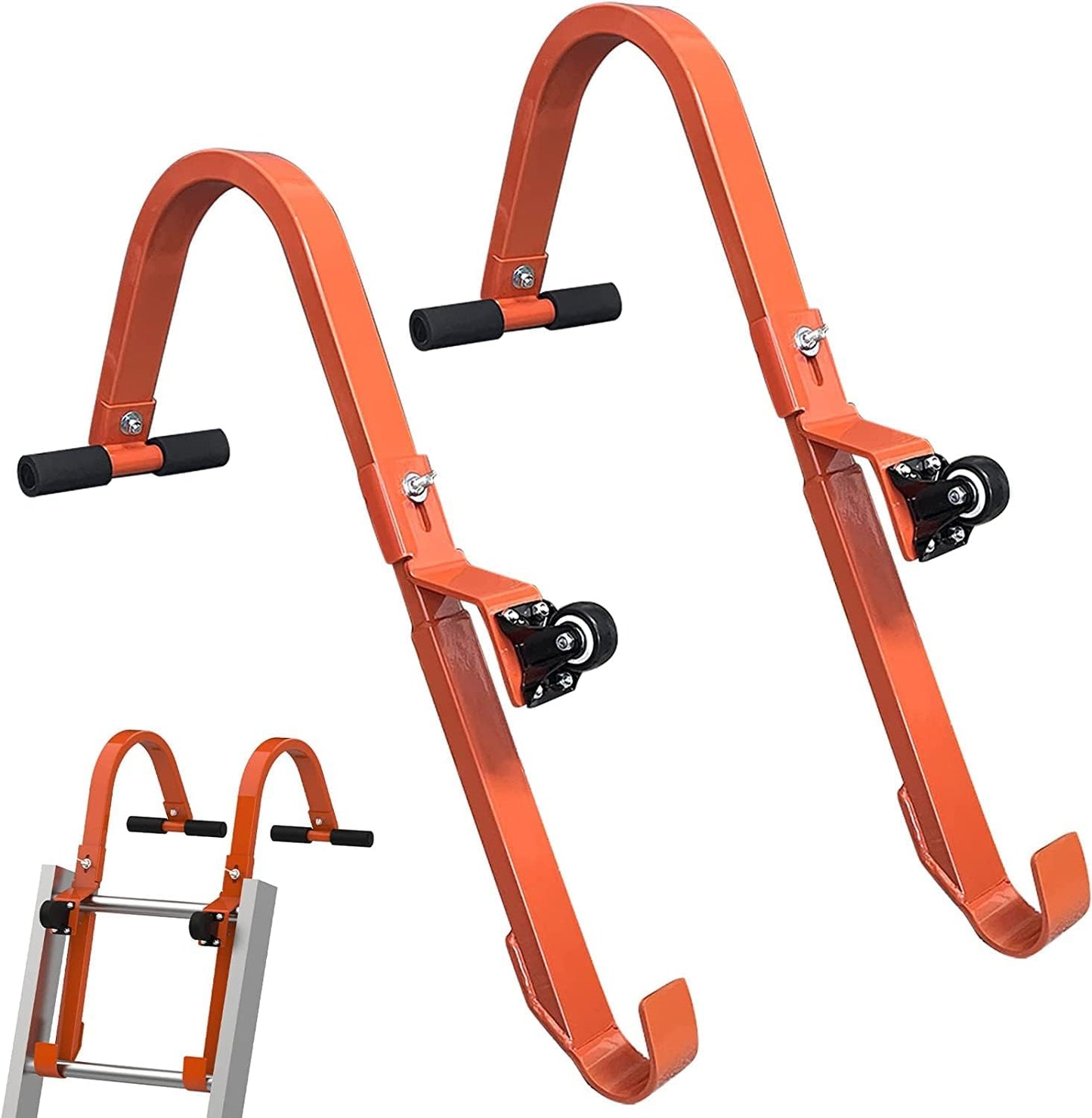 Roof Ladder Hook Stabilizer for Safe Access, Heavy Duty Steel
