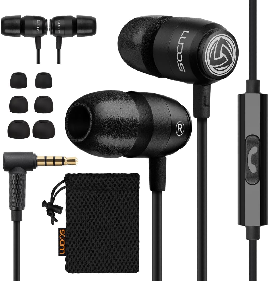 LUDOS Clamor 2 PRO Earbuds: 5-Year Warranty, Noise Isolation