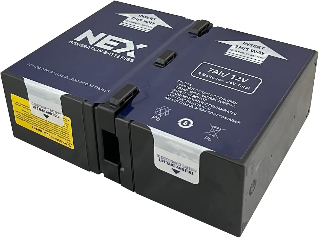 APCRBC123 UPS Battery Replacement for APC Backup Systems