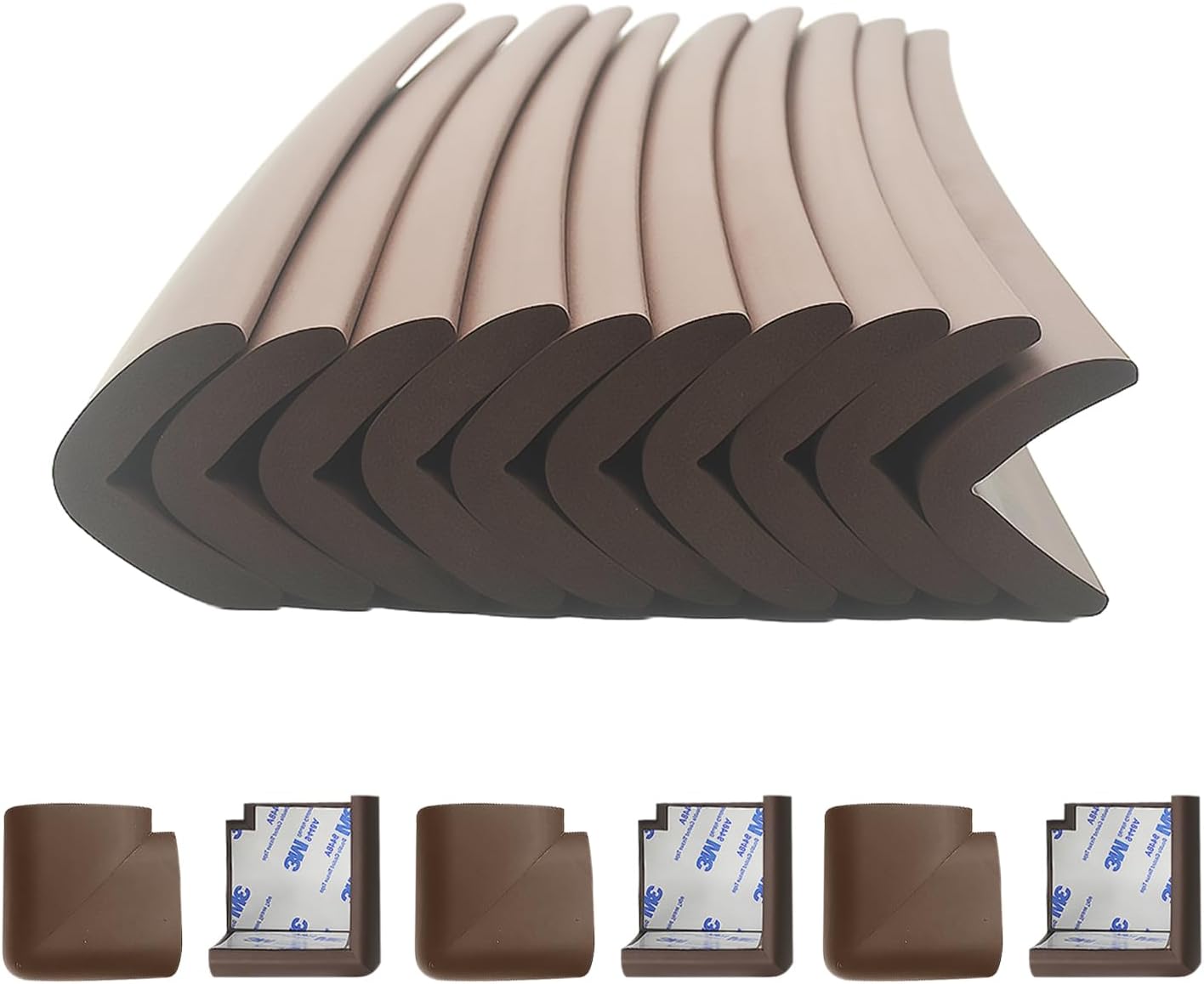 Foam Corner Protector for Fireplace Hearths - Safe Baby Proofing