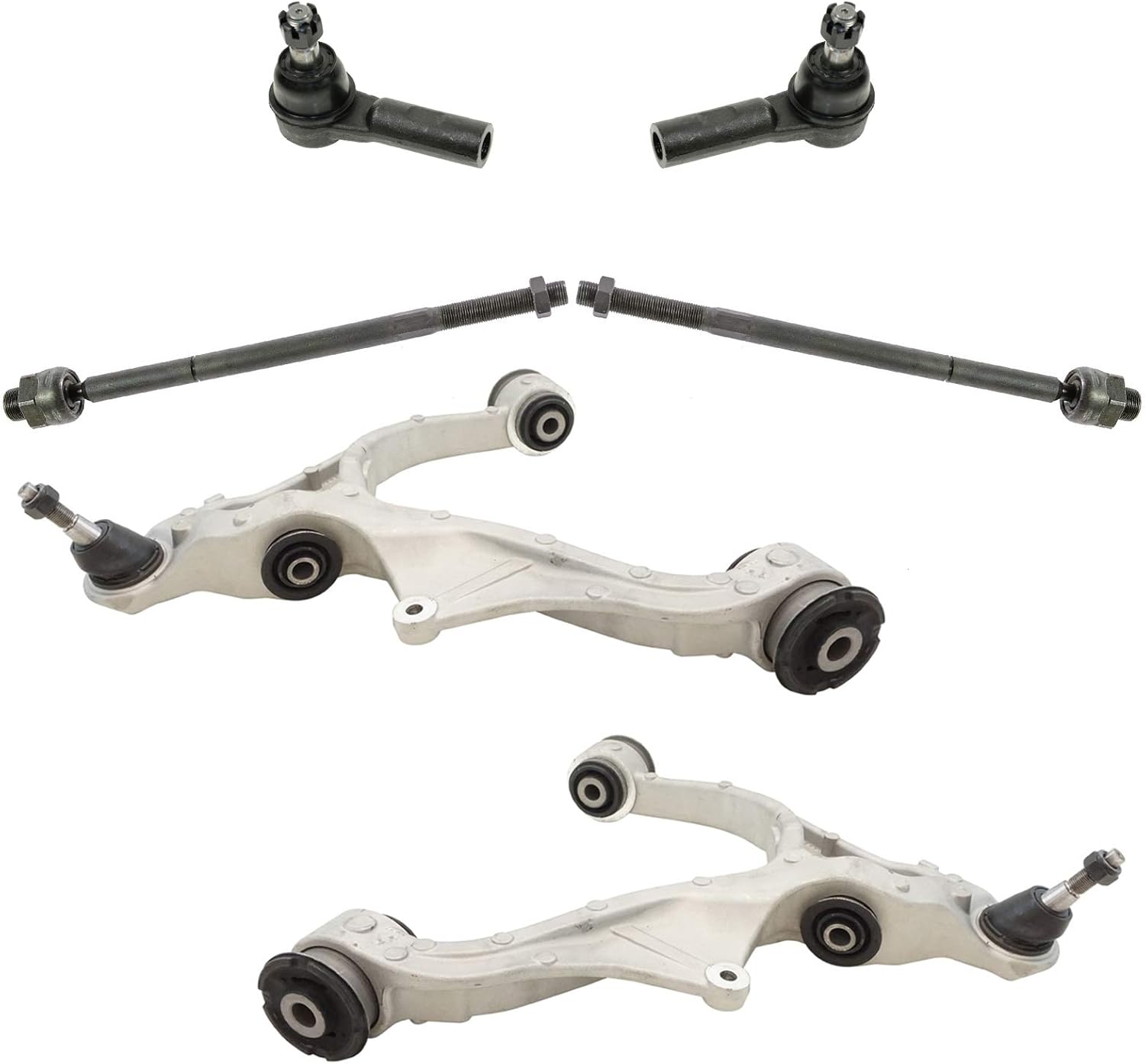 TRQ Front Steering & Suspension Kit for Dodge Ram 1500 Models