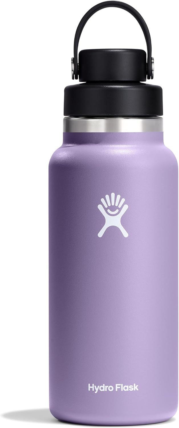 Hydro Flask Water Bottle 32 Oz Insulated Wide Mouth Chug Lid