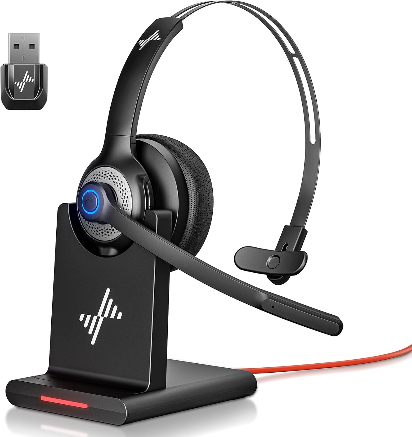 Wireless Noise Cancelling Bluetooth Headset - Clear Calls Anywhere