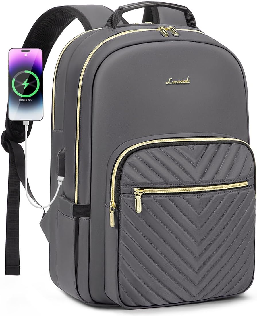 LOVEVOOK Laptop Backpack for Women, Stylish Travel Companion