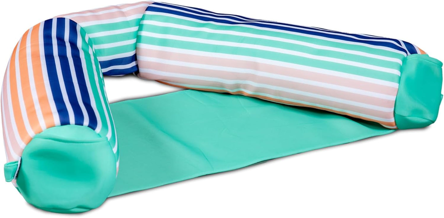 Big Joe Noodle Sling Pool Float with Armrests and Cup Holder