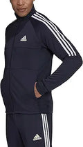 adidas Men's Aeroready Sereno Cut 3-Stripes Slim Track Top