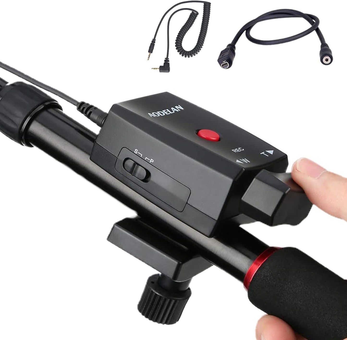 AODELAN Camcorder Zoom Controller for Sony Canon Panasonic Models