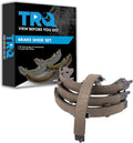 Rear Parking Brake Shoe Set Compatible with Infiniti and Nissan