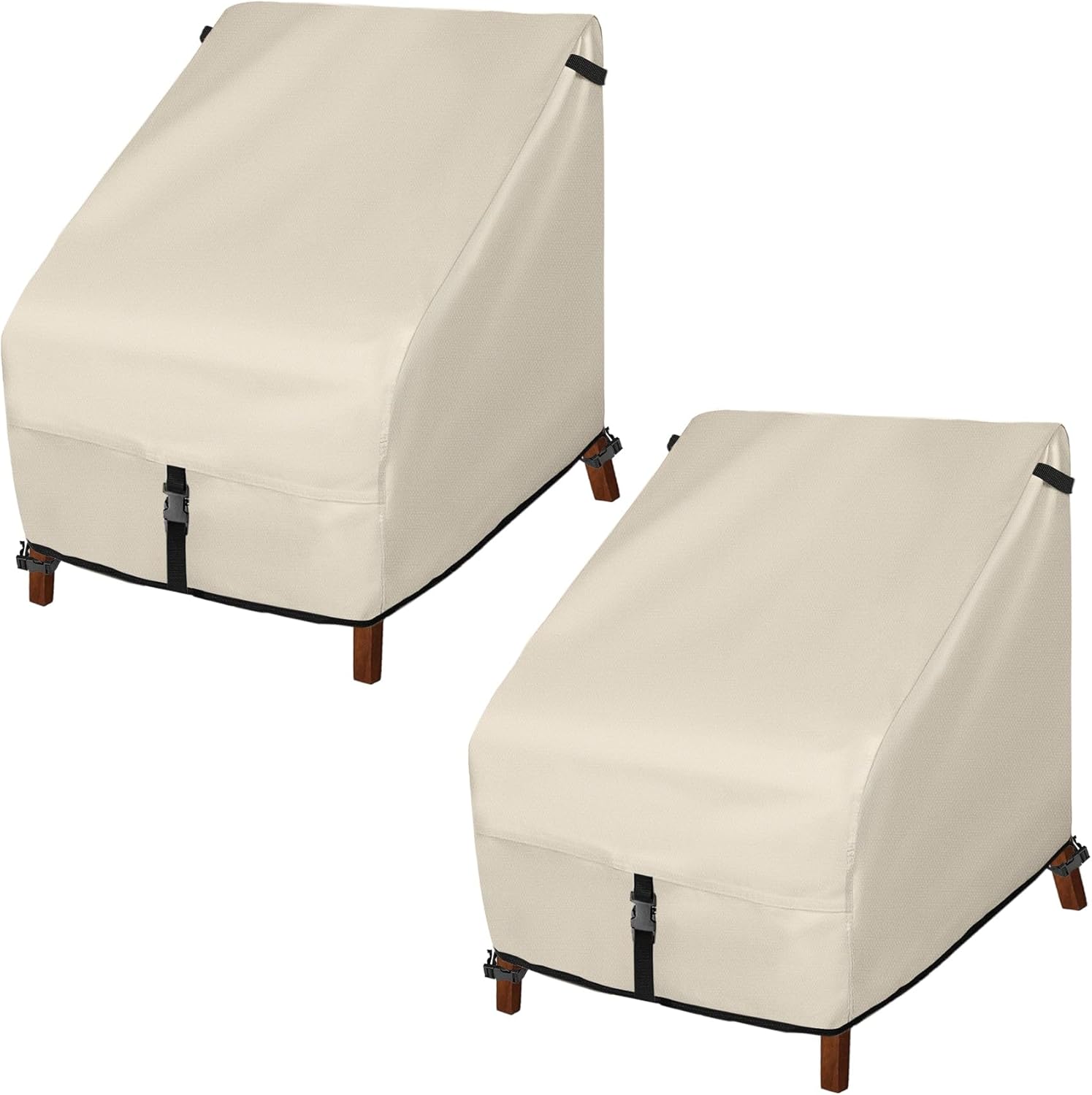 Porch Shield Waterproof Outdoor Lounge Chair Covers 2 Pack