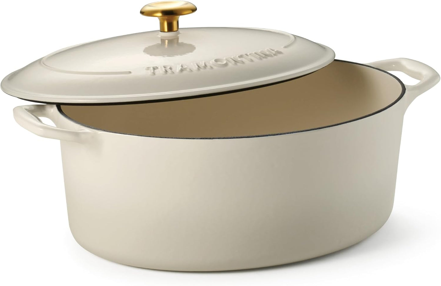 Tramontina Bestow Enameled Cast Iron Oval Dutch Oven Pot