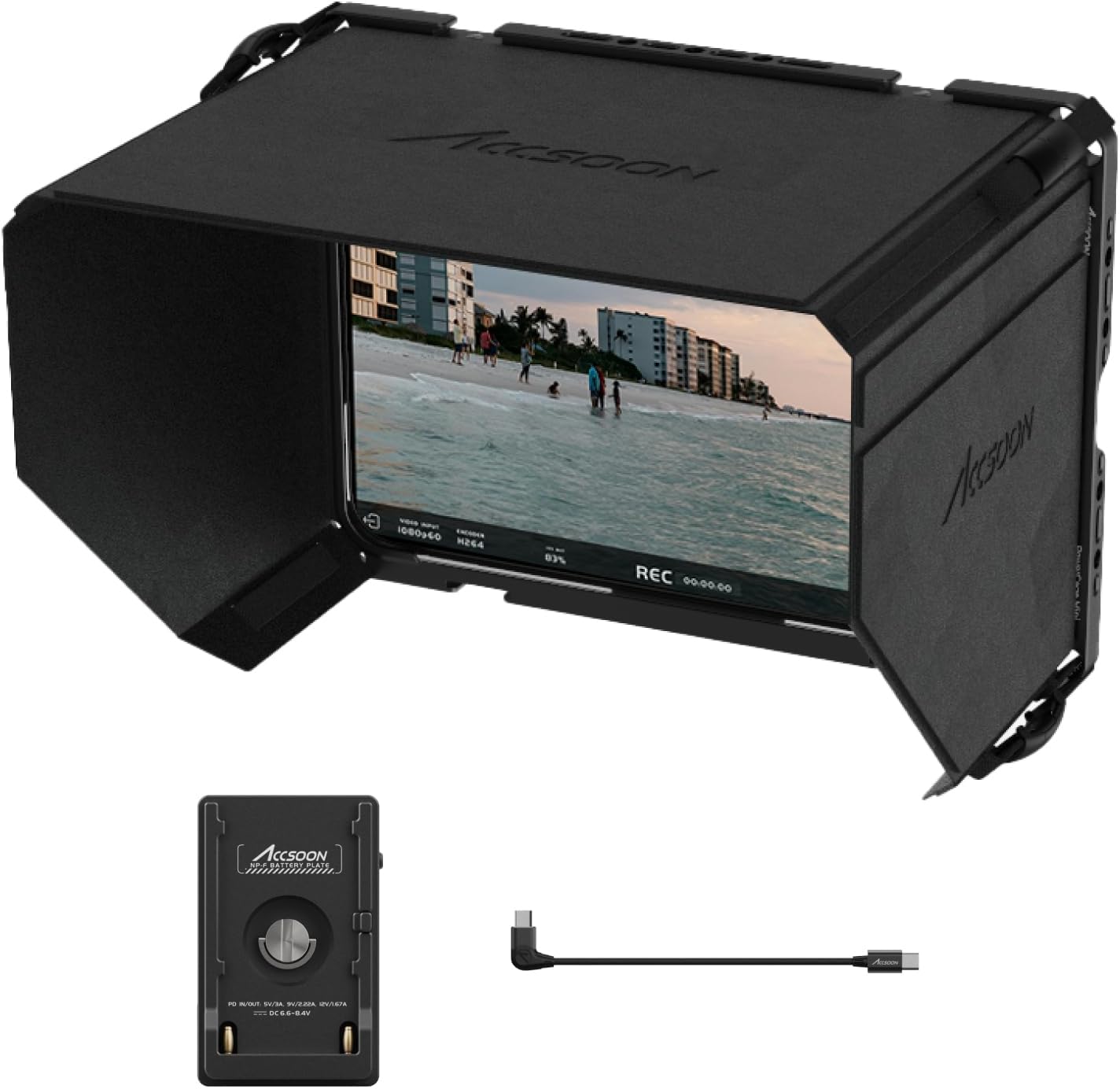 Accsoon PowerCage Monitor Cage for iPad Mini 6 and 7