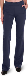 Safort 31in 34in Women Bootcut Yoga Dress Pants - Tall Stretch