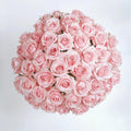 Pink Roses Bouquet 50 Stems - Farm-Fresh Pink Roses