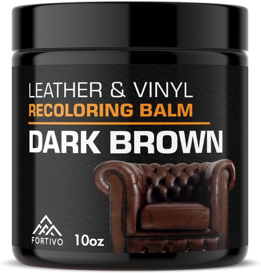 Revitalize Leather Seats & Couches with FORTIVO Recoloring Balm