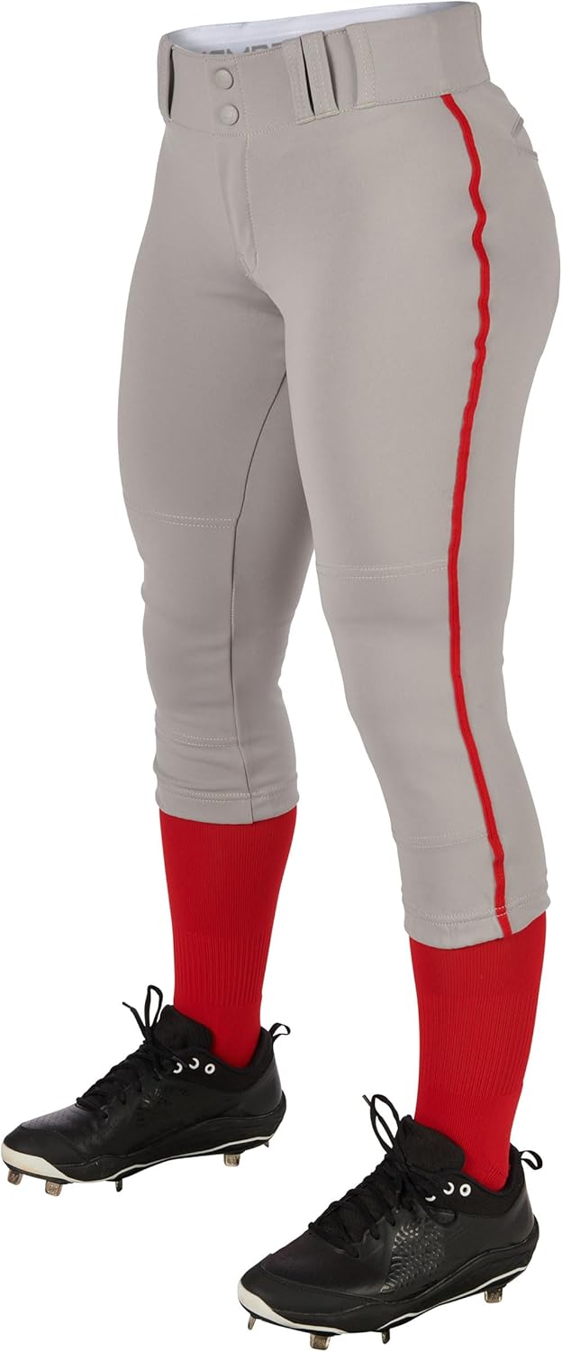 CHAMPRO Women's Tournament Low Rise Softball Pants for Comfort