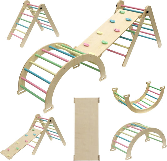 Montessori Climbing Toys for Toddlers 1-3, Pickler Triangle Set