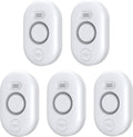 5 Pack Water Leak Detectors for Home with 100dB Alarm System