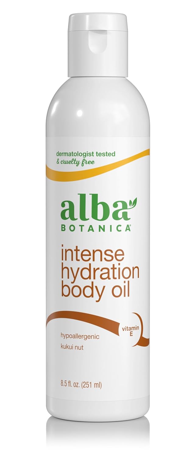Hydrating Body Oil with Kukui & Vitamin E, 8.5 oz