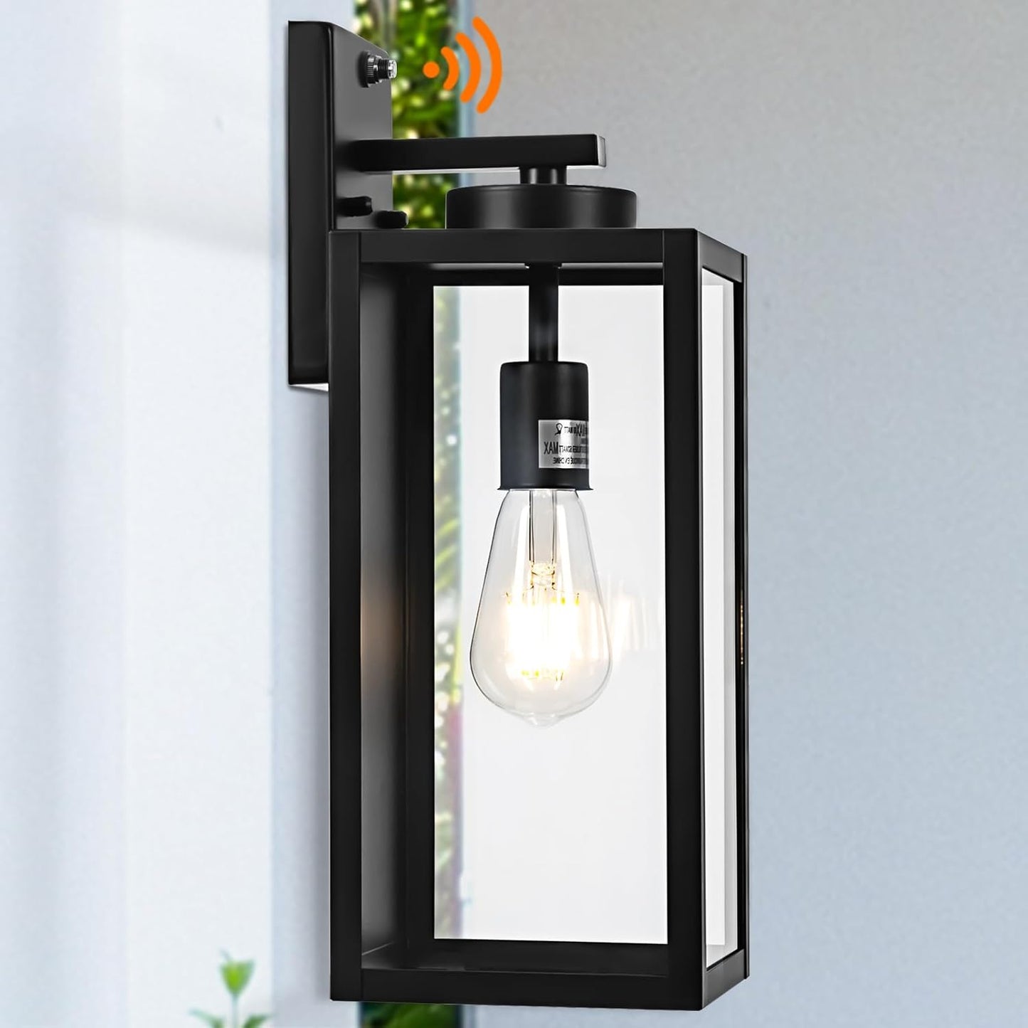 Dusk to Dawn Outdoor Wall Light Fixture for Modern Exteriors