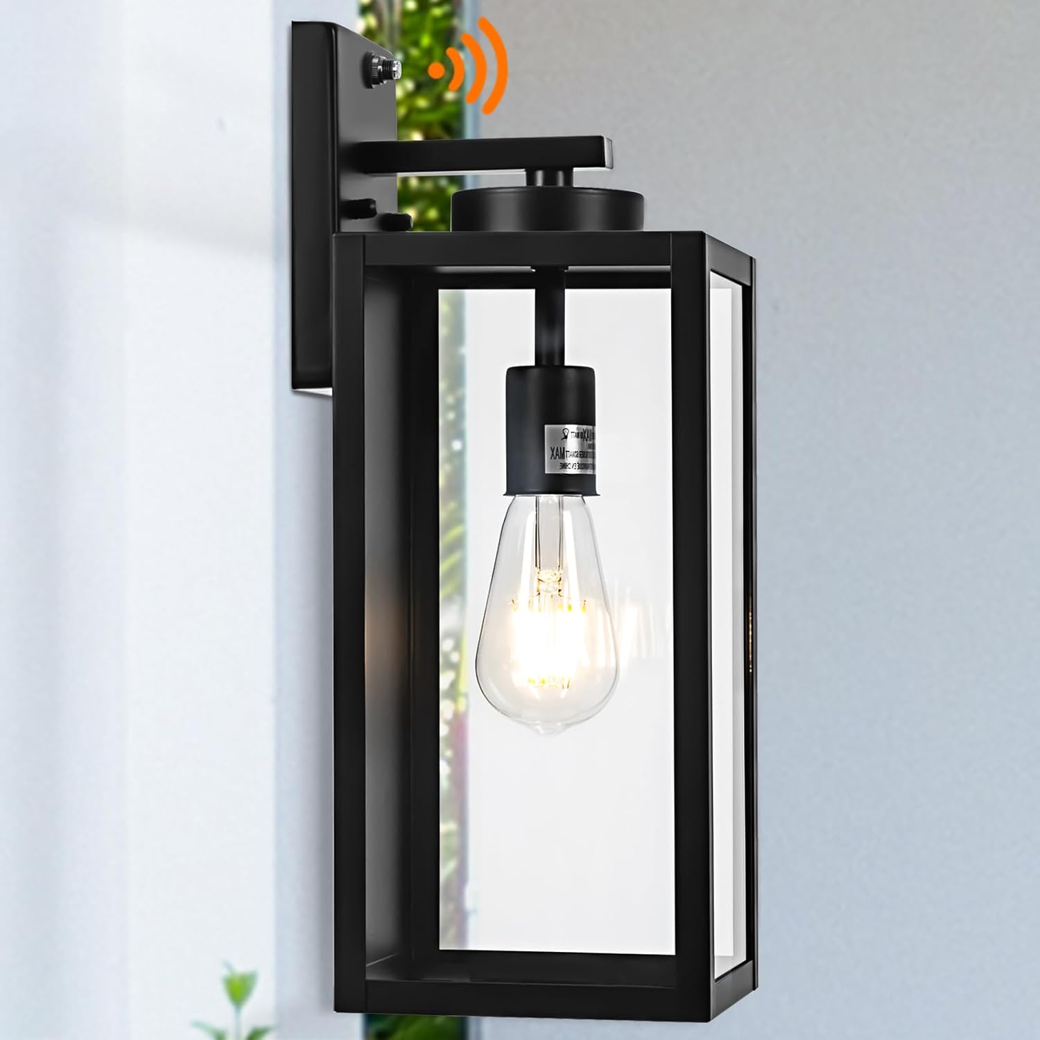 Dusk to Dawn Outdoor Wall Light Fixture for Modern Exteriors