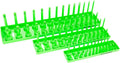 SAE Socket Tray Set 3 Piece Organizer - High Visibility Tool Storage