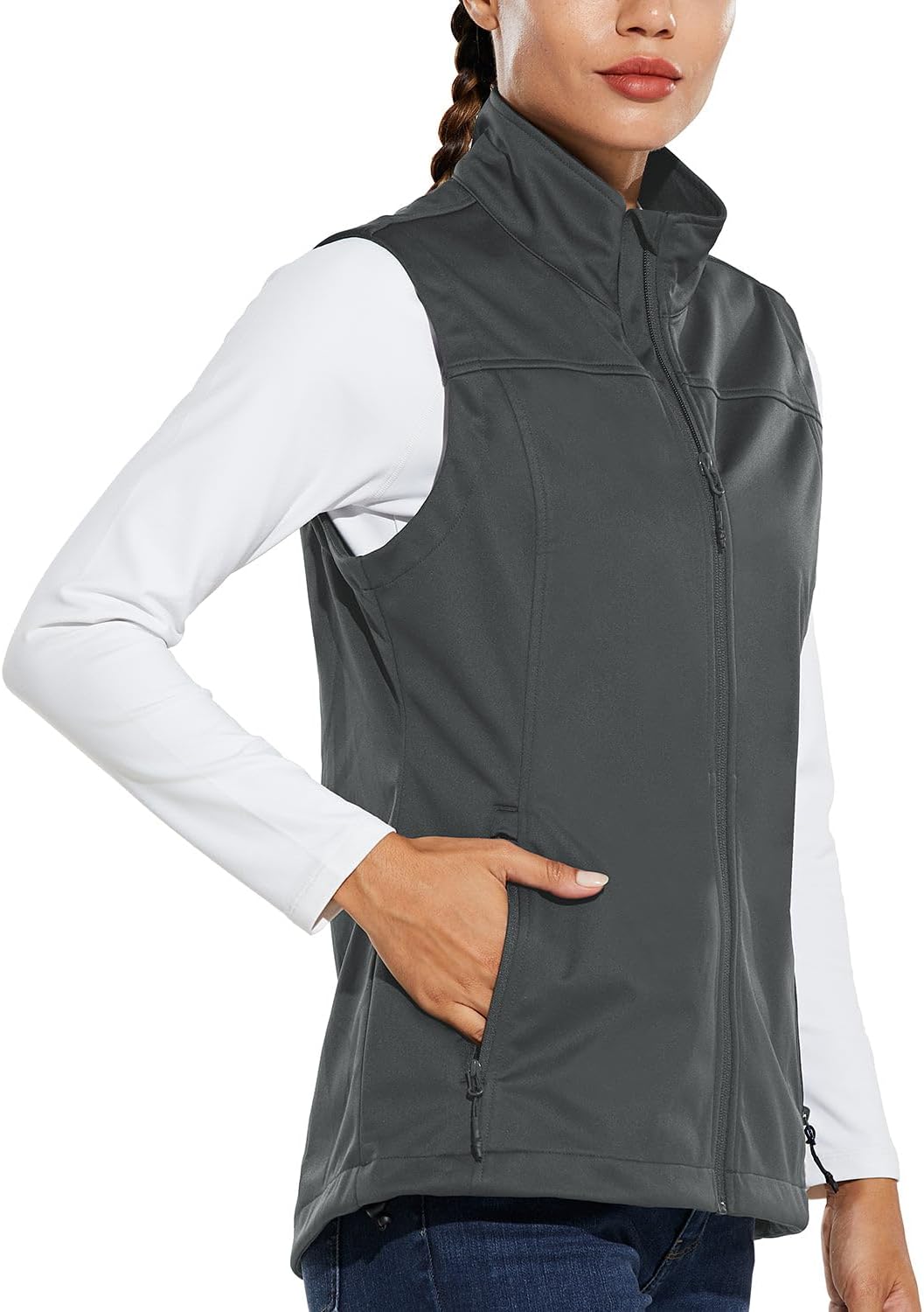 baleaf Women's Lightweight Vest for Running, Hiking, and Golf