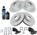 Front and Rear Brake Pad & Rotor Kit for 2005-2006 Altima / 2004-2008