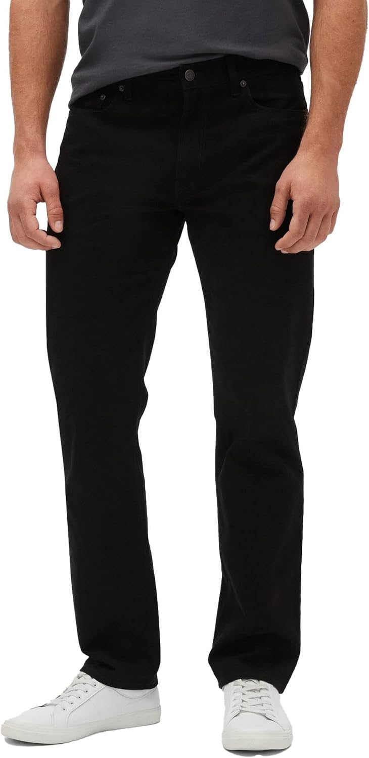 GAP Men's Straight Fit Denim Jeans for Timeless Style and Comfort