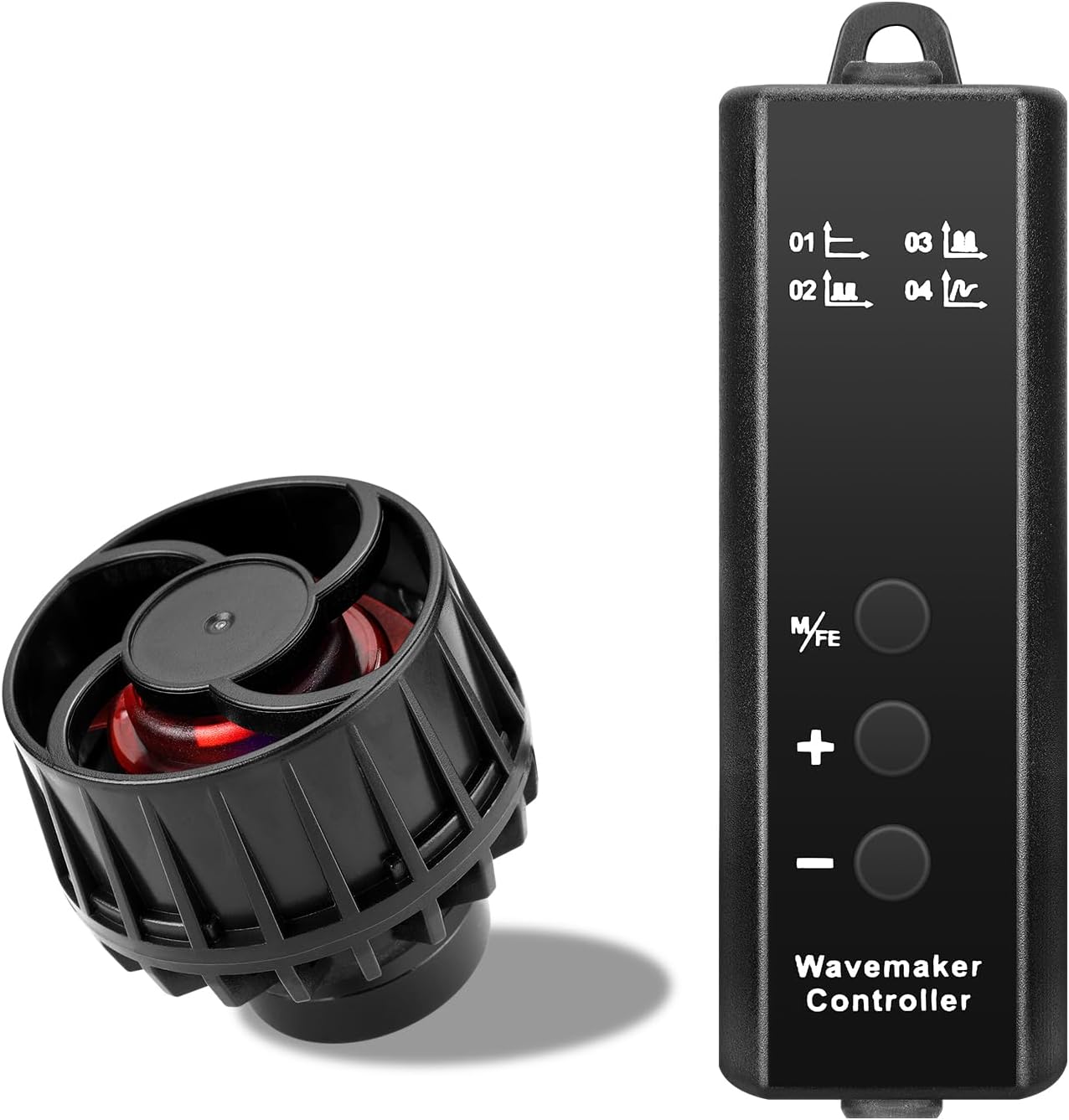 JEREPET 1050GPH Aquarium Wave Maker for Nano Tanks