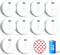 Smoke Detector 10 Pack with 10 Year Battery - Photoelectric Safety