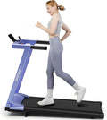 DeerRun Treadmill for Home with Incline and Handles - Compact Foldable