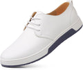 Mens Casual Oxford Shoes Breathable PU Leather - Comfortable Dress