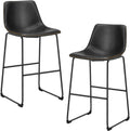 DUMOS 26 Inch Counter Height Bar Stools Set of 2 for Kitchen