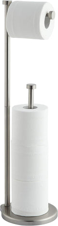 SunnyPoint Free Standing Bathroom Toilet Paper Holder Stand Review